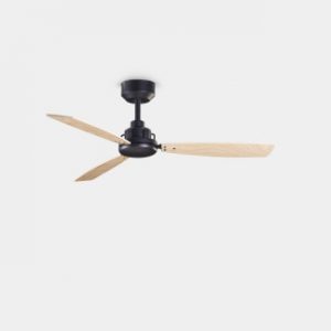 30-8342-05-93 – VENTILATEUR XALOC Ø1000MM LIGHT FOR LIFE NOIR BOIS CLAIR