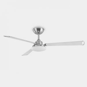 30-8408-81-14 – CALIMA LED BLANC CHAUD VENTILATEUR – 3000K ON-OFF NICKEL SATINÉ BLANC