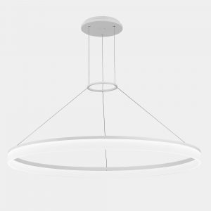 00-3642-BW-M3 – COLGANTE CIRC ROUND Ø1000 LED 49.3W BLANCO CÁLIDO – 3000K00K ON-OFF BLANCO 3473LM