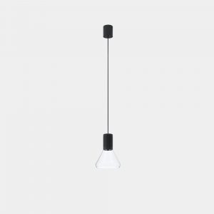 AV16-12W9X2DS60 – SUSPENSION IRIS SURFACE CONE 35º 14W BLANC CHAUD – 3000K0K CRI 92 DALI-2 NOIR I