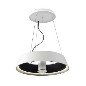00-0054-05-BW – COLGANTE RINGOFIRE Ø950 LED 35W BLANCO CÁLIDO – 3000K00K ON-OFF NEGRO 1131LM