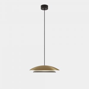 00-8391-DN-05 – NOWAY PETIT SUSPENDU LED 18,5 W SW 2700-3000-4000 K ON-OFF OR MAT 618LM