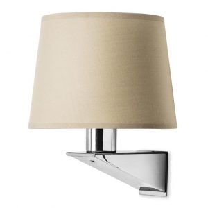 05-2755-81-21 – APLIQUE GLOSS E27 60 NÍQUEL SATINADO CROMO. PANTALLA NO INCLUIDA.