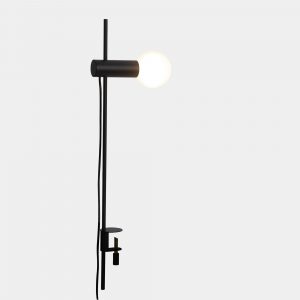 10-8519-05-05 – LAMPE DE TABLE NUDE CLIP E27 15W NOIR 1520LM