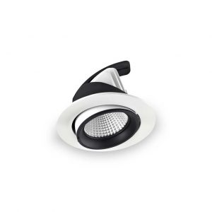 90-4781-14-37 – DOWNLIGHT OUT S LED 25,9 W BLANC CHAUD – 3000K0K IRC 80 19,5 ° BLANC IP20 2 200 L