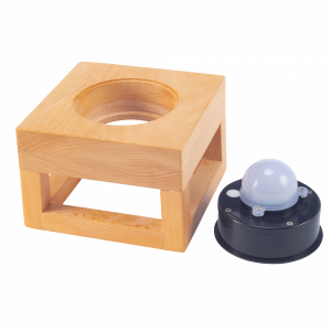 PX-0497-MAD – LAMPE DE TABLE IP54 CANE LED 3W BLANC NEUTRE – 4000K IMITATION BOIS 350