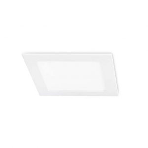 TC-0156-BLA – DOWNLIGHT EASY SQUARE 225MM LED 18,2W BLANC CHAUD – 3000K0K BLANC ON-OFF EN IP