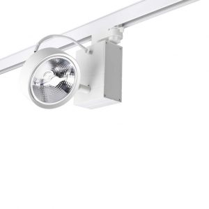 TC-0484-BLA – PROYECTOR KEY ROUND GU10 8W BLANCO IP20