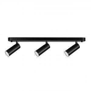 DE-0170-NEG – SÉRIE DE PROJECTEURS À TRIPLE LED AVEC LOGO 12,6 W BLANC NEUTRE – 4000K ON-OFF NOIR
