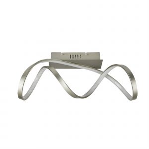 DE-0068-GRI – PLAFONNIER LED ROM IP20 17,6 W BLANC NEUTRE – 4000K ON-OFF GRIS MERENGO
