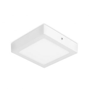 TC-0164-BLA – EASY SQUARE SURFACE 122MM IP23 LED 4,6W BLANC CHAUD – 3000K0K ON-OFF BL