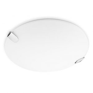 15-1522-21-E9 – PLAFONNIER CLIP Ø500 MM LED 18,5 W BLANC CHAUD – 3000K0 K ON-OFF CHROME 935LM