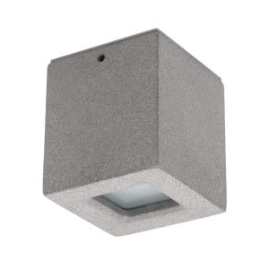 PX-0201-CEM – PLAFONNIER EN CIMENT IP44 ALMA GU10 8W