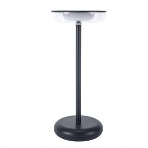 PX-0690-NEG – LAMPE DE TABLE IP54 POMER LED 1.8W BLANC CHAUD – 3000K0K TOUCH DIMMING NOIR 180