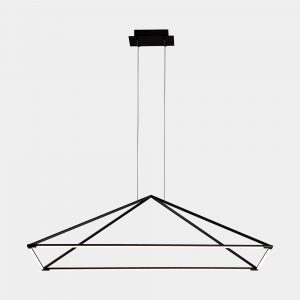 00-A021-05-M1 – COLGANTE TUBS 1200MM LED 53.5W BLANCO CÁLIDO – 3000K00K ON-OFF NEGRO 2416LM
