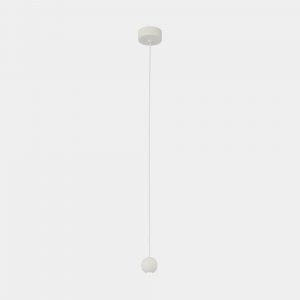 00-A013-14-14 – COLGANTE PUNTO SINGLE SURFACE LED 6.5W BLANCO CÁLIDO – 3000K00K ON-OFF BLANCO 329L