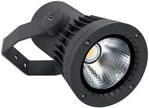 05-9989-Z5-CK – PROYECTOR IP65 HUBBLE COB LED Ã˜126MM LED 13 BLANCO CHAUD – 2700K ON-OFF GRIS