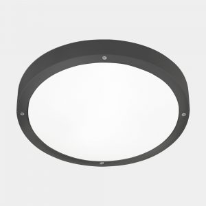15-E041-Z5-M1 – PLAFONNIER BASIC IP66 Ø360MM E27 30W GRIS URBAIN