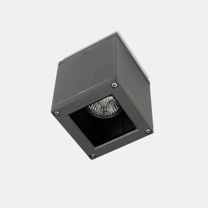 15-9480-34-37 – Plafonnier APHRODITE 90 mm GU10 8 W Gris IP54
