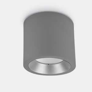 15-9790-34-CL – Plafonnier LED COSMOS IP66 Ø126MM LED 17,6W BLANC CHAUD – 3000K0K ON-OFF GRIS 111