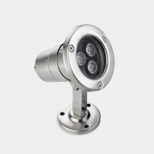 05-9889-CA-CM – PROJECTEUR SUBMERSIBLE IP68 1M AQUA AISI 316 LED 5W BLANC NEUTRE – 4000K ACIER INOXYDABLE