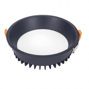 TC-0005-NEG – DOWNLIGHT JET Ø160MM LED 20.3W BLANCO NEUTRO – 4000K ON-OFF NEGRO IN IP20 / OUT