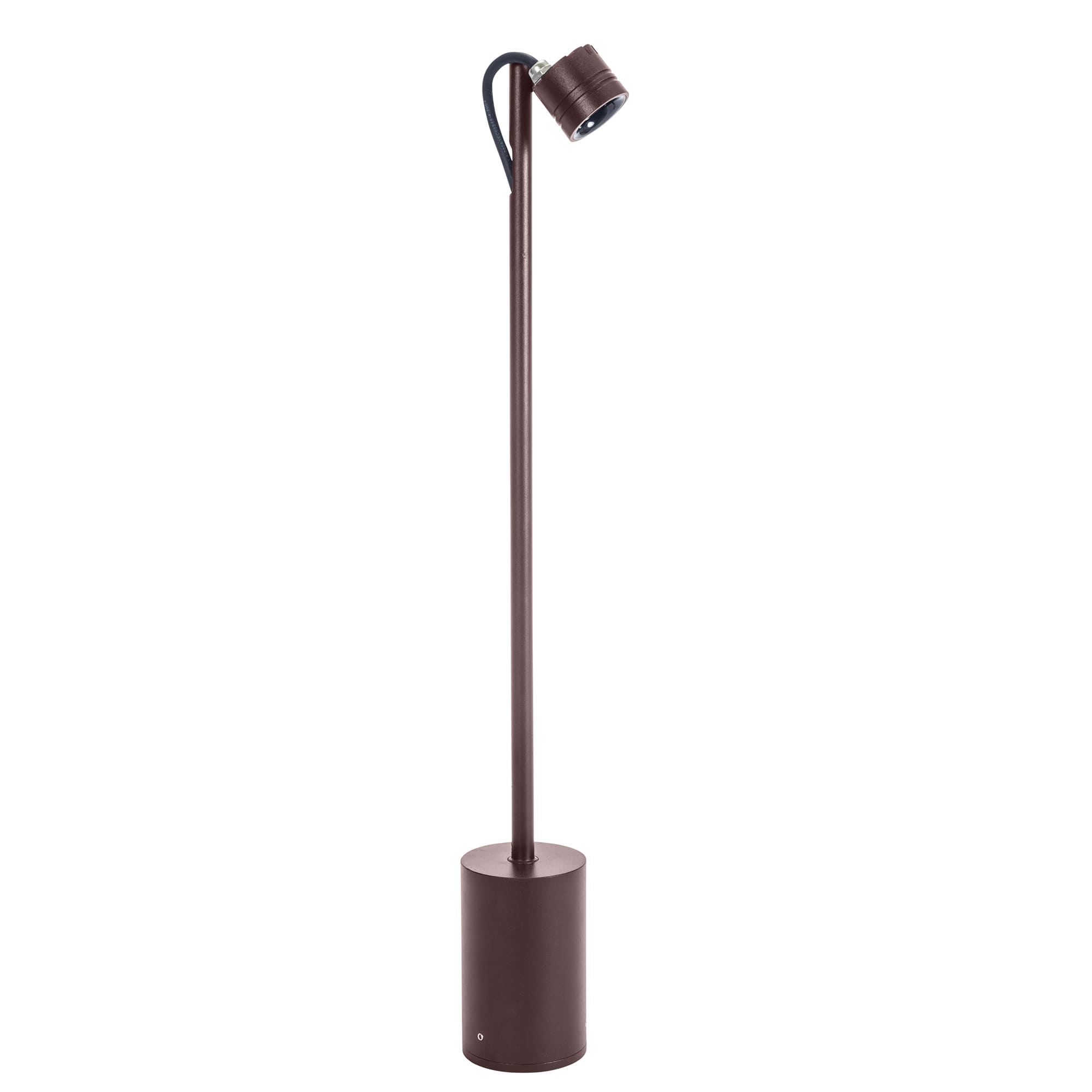 PX-0672-MAR – Balise LED simple IP54 FINT 3,5 W BLANC CHAUD – 3000K0K ON-OFF MARRON 285
