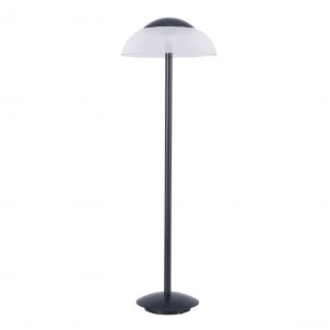 PX-0696-NEG ​​​​– Balise LED IP54 ECLIPTA II 9W BLANC CHAUD – 3000K0K ON-OFF NOIR 1000